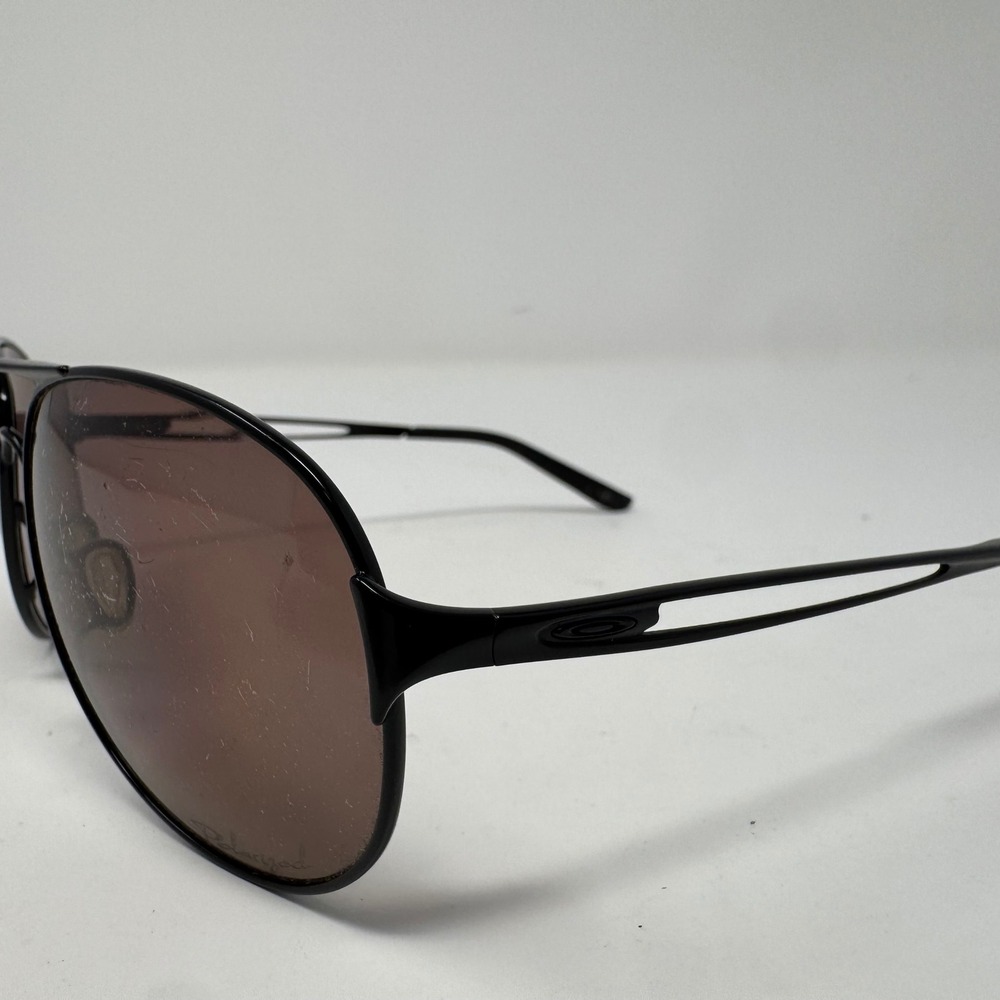 Oakley OO4054-03 Caveat Aviator Black Sunglasses - FRAMES ONLY 60 14 WOMENS - Picture 2 of 11